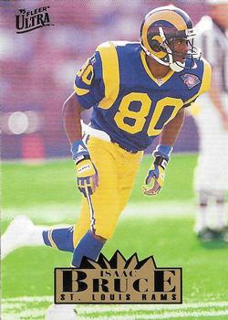 Isaac Bruce St. Louis Rams 1995 Ultra Fleer NFL #272